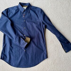 Men's Paul Smith Navy Blue Shirt